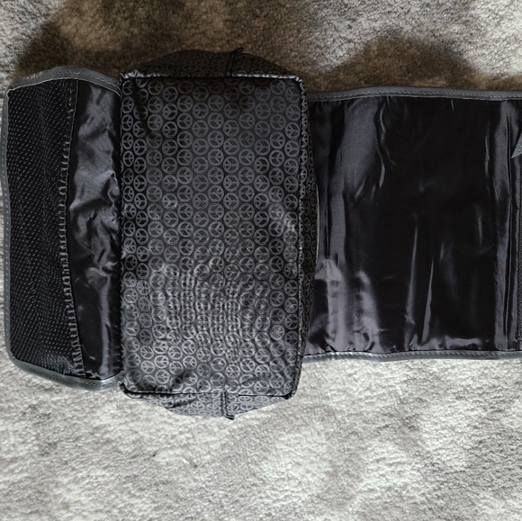 New MOSCHINO TRAVEL ZIPPER POUCH ORGANIZER BAG - Picture 4 of 7